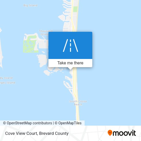 Cove View Court map