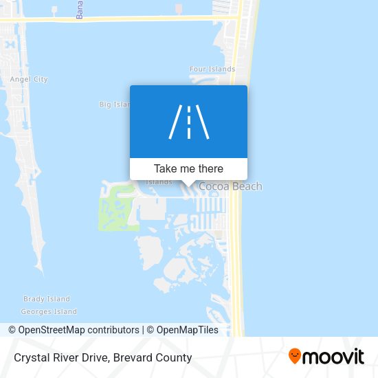 Mapa de Crystal River Drive