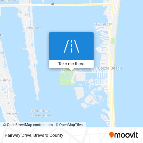 Mapa de Fairway Drive