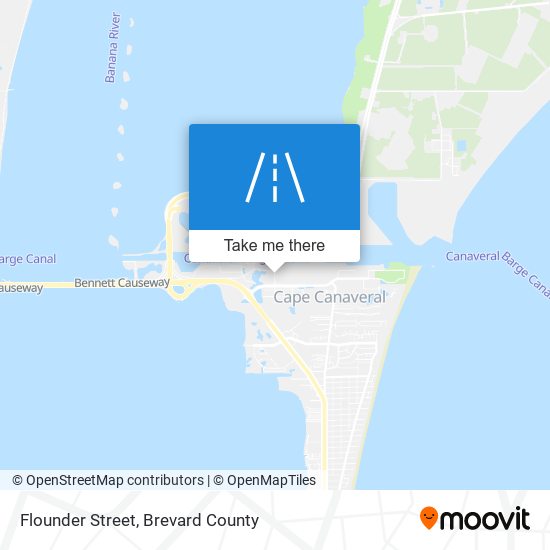 Mapa de Flounder Street