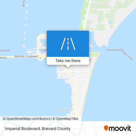 Mapa de Imperial Boulevard
