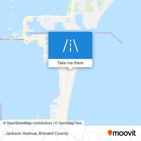 Jackson Avenue map