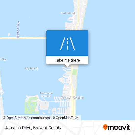 Jamaica Drive map
