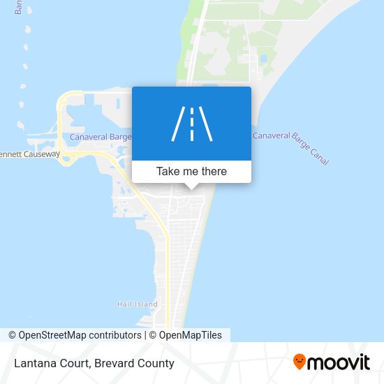 Lantana Court map