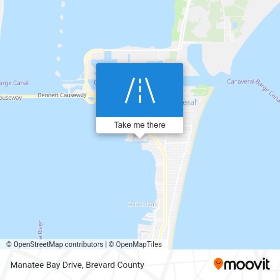 Manatee Bay Drive map