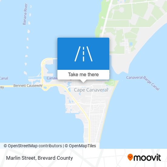 Marlin Street map