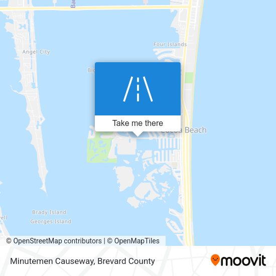 Minutemen Causeway map