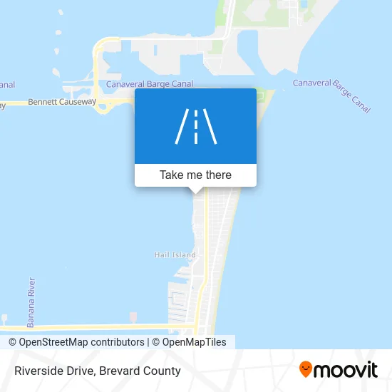 Riverside Drive map