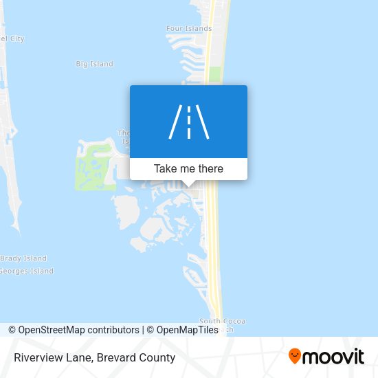 Riverview Lane map