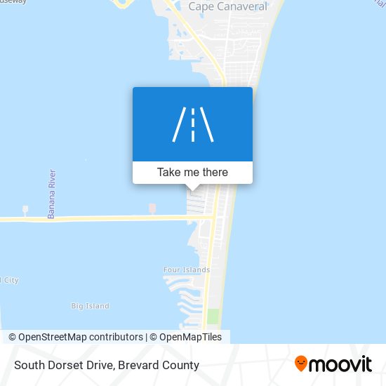 Mapa de South Dorset Drive