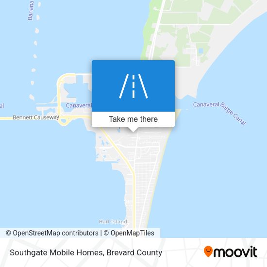 Mapa de Southgate Mobile Homes