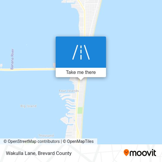 Mapa de Wakulla Lane