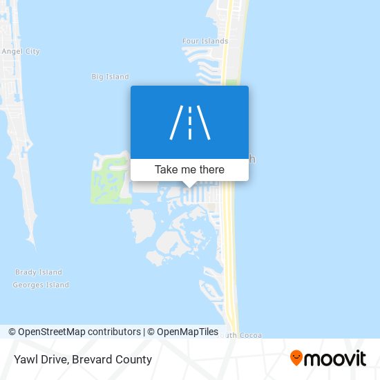 Yawl Drive map