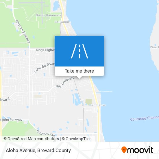 Aloha Avenue map