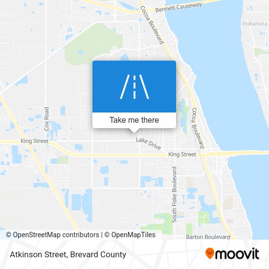 Atkinson Street map