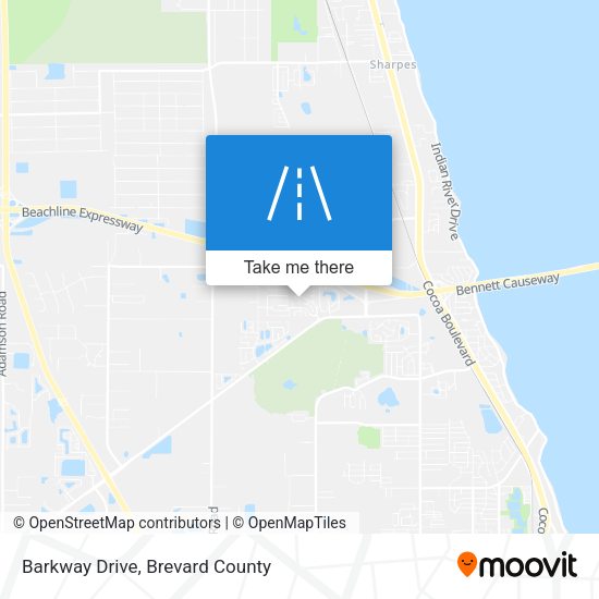 Barkway Drive map