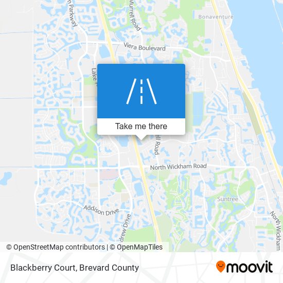 Blackberry Court map