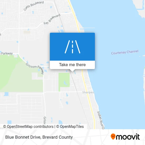 Blue Bonnet Drive map