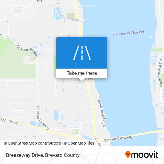 Breezeway Drive map
