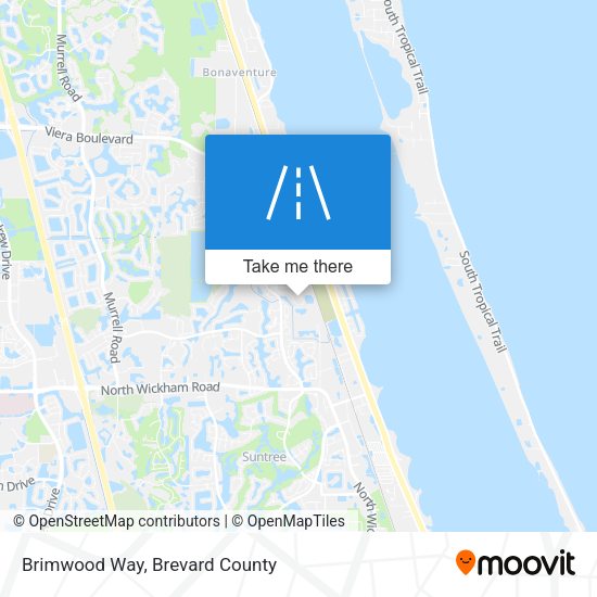 Brimwood Way map