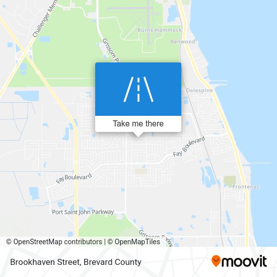 Brookhaven Street map