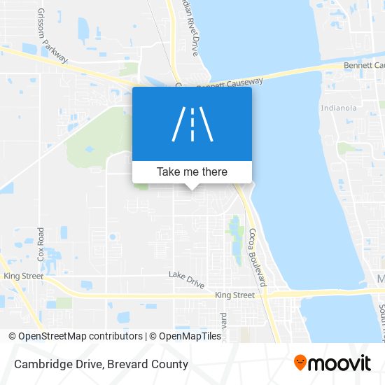 Cambridge Drive map