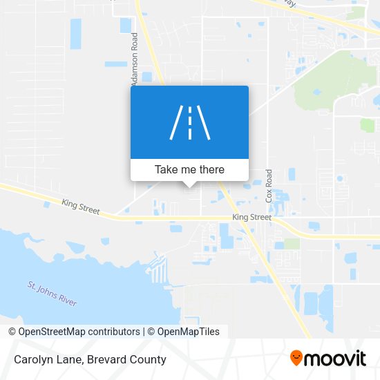 Carolyn Lane map