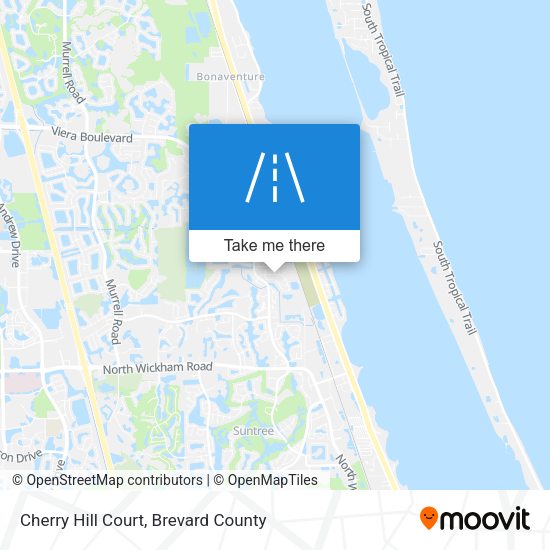 Cherry Hill Court map
