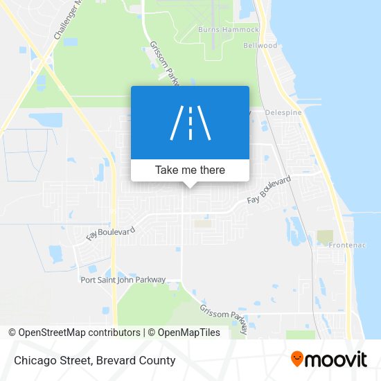 Chicago Street map