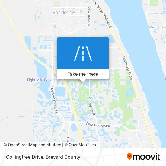 Collingtree Drive map