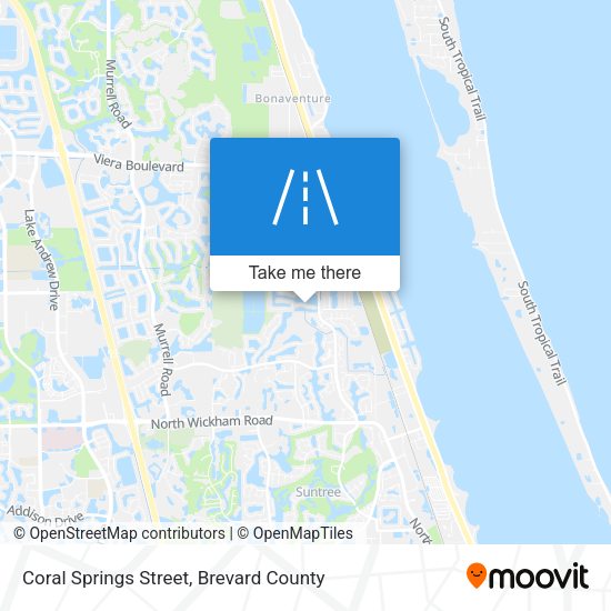 Coral Springs Street map