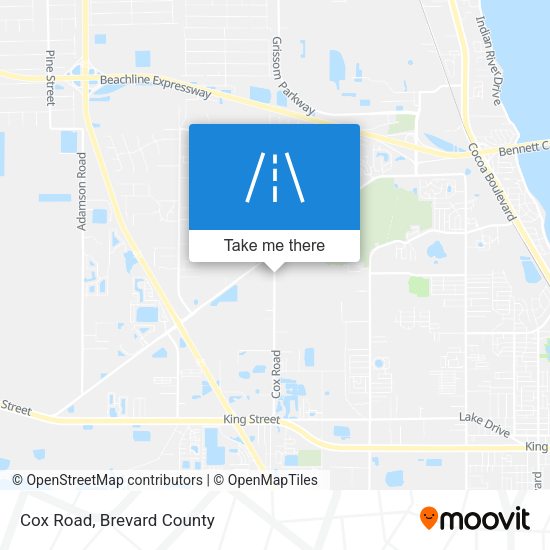 Mapa de Cox Road