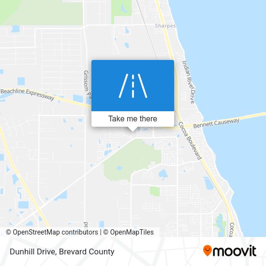 Dunhill Drive map