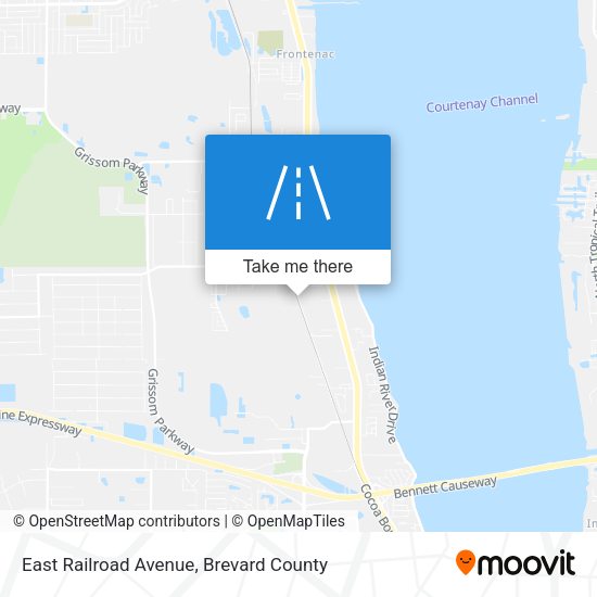 Mapa de East Railroad Avenue