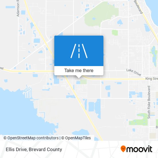 Mapa de Ellis Drive