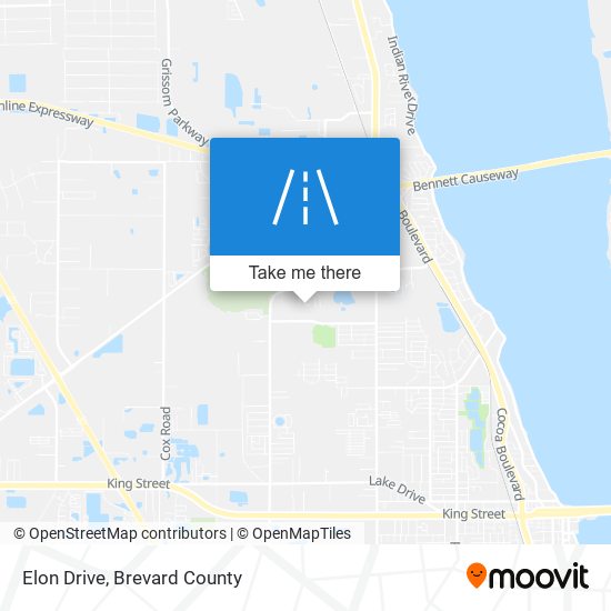 Mapa de Elon Drive