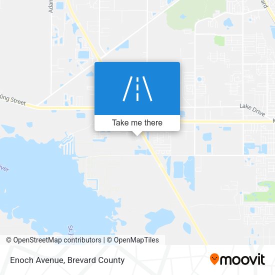 Mapa de Enoch Avenue