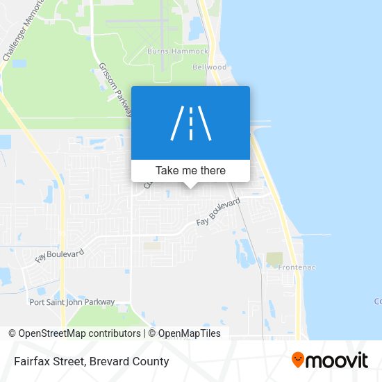 Fairfax Street map