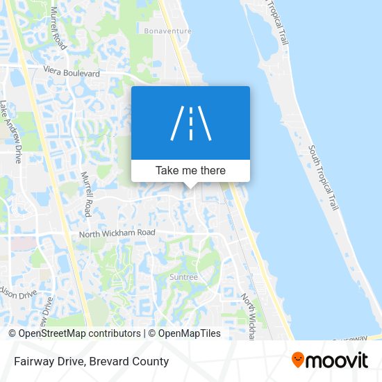 Fairway Drive map