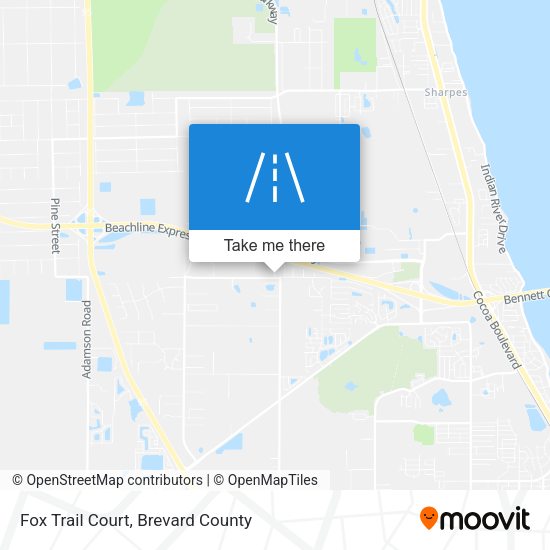 Fox Trail Court map