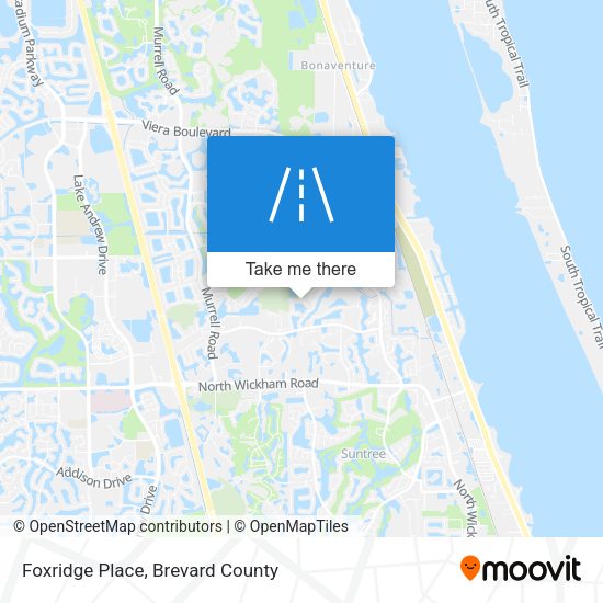Mapa de Foxridge Place