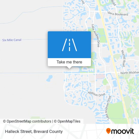 Halleck Street map