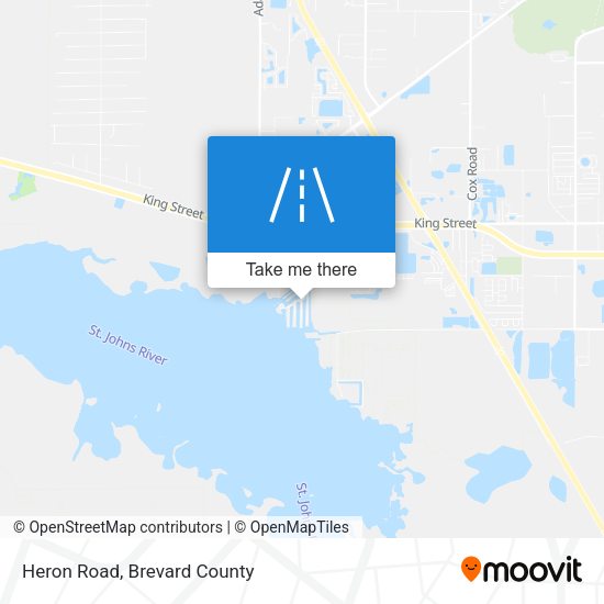 Mapa de Heron Road