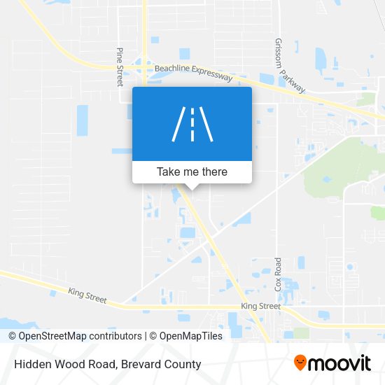 Hidden Wood Road map
