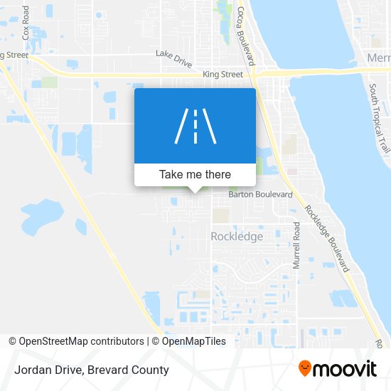 Jordan Drive map