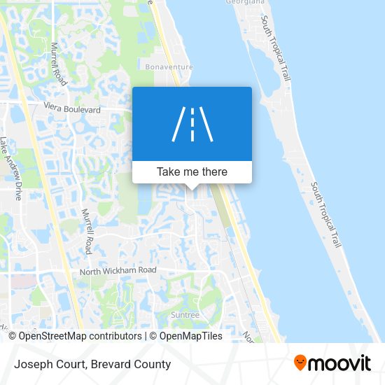 Joseph Court map
