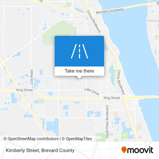 Kimberly Street map