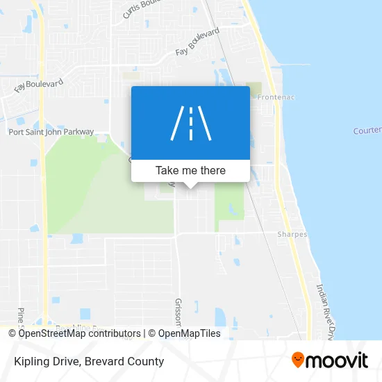 Kipling Drive map