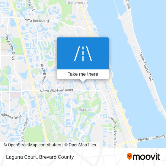 Laguna Court map