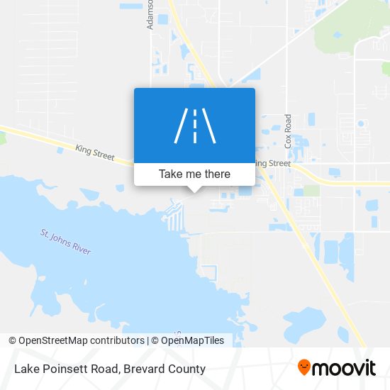 Mapa de Lake Poinsett Road
